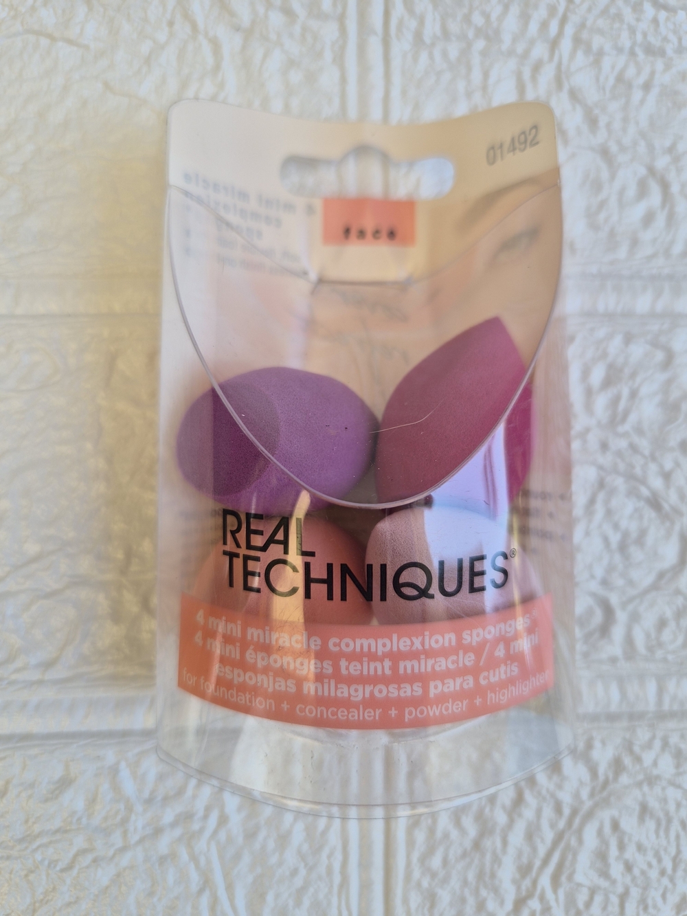 Real Techniques Mini Complexion Sponges - Purple & Pink Set